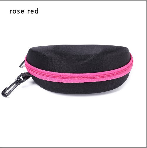 Large Sports Sunglasses Simple Zipper Creative Myopia Eye Case