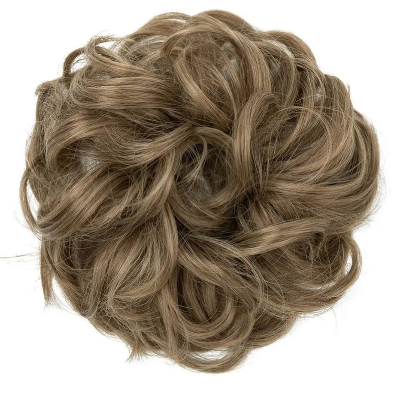 Hochtemperatur-Seiden-Haargummi Damen Dutt elastisches Haarband voluminöse natürliche Locken