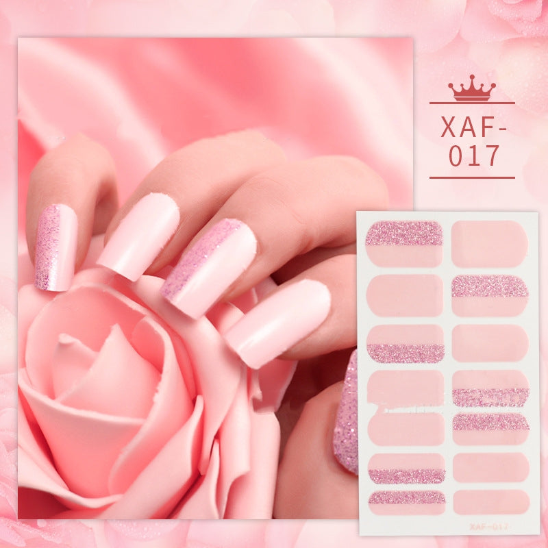 Nagelkunst-Diamant-Nagellackfolie Nagelaufkleber Nagellackkleber