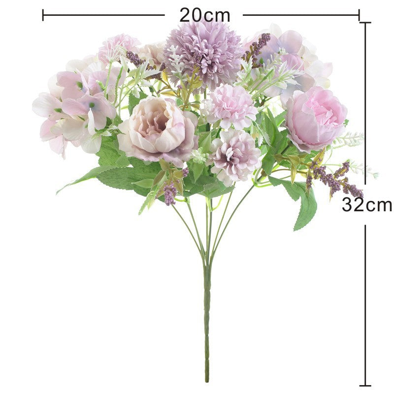 7-core cored simulation peony