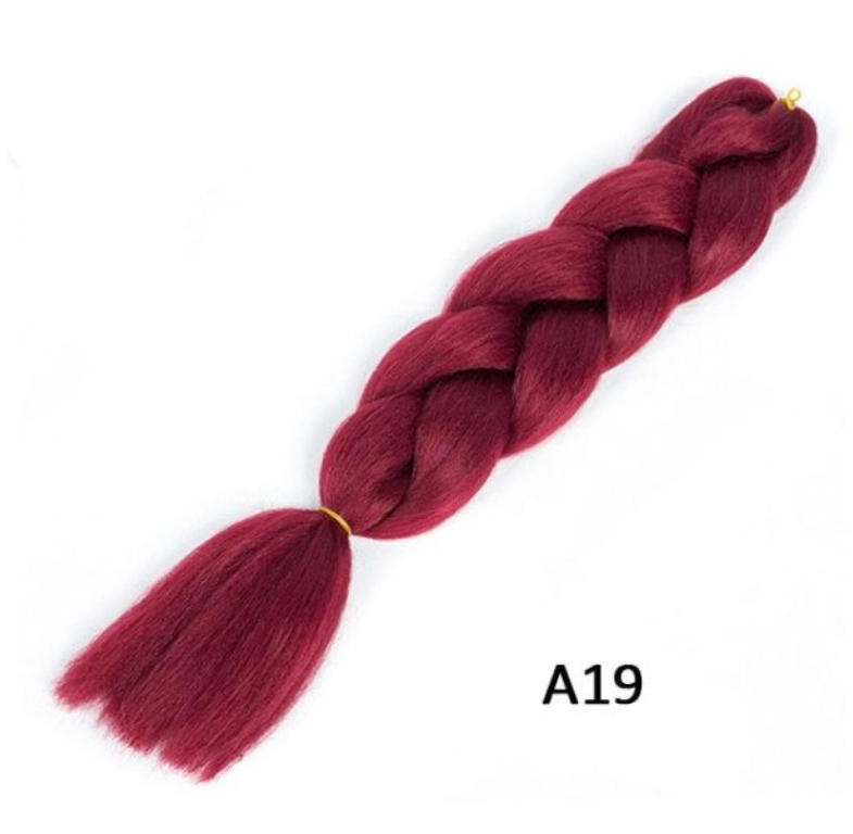 Synthetic Wig Dirty Braid Braided Hair Big Braid