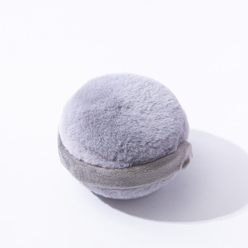 Men's And Women's Fashion Solid Color Anti-cold And Anti-freezing Plush Earmuffs