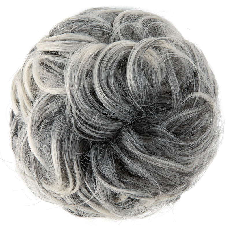 Hochtemperatur-Seiden-Haargummi Damen Dutt elastisches Haarband voluminöse natürliche Locken