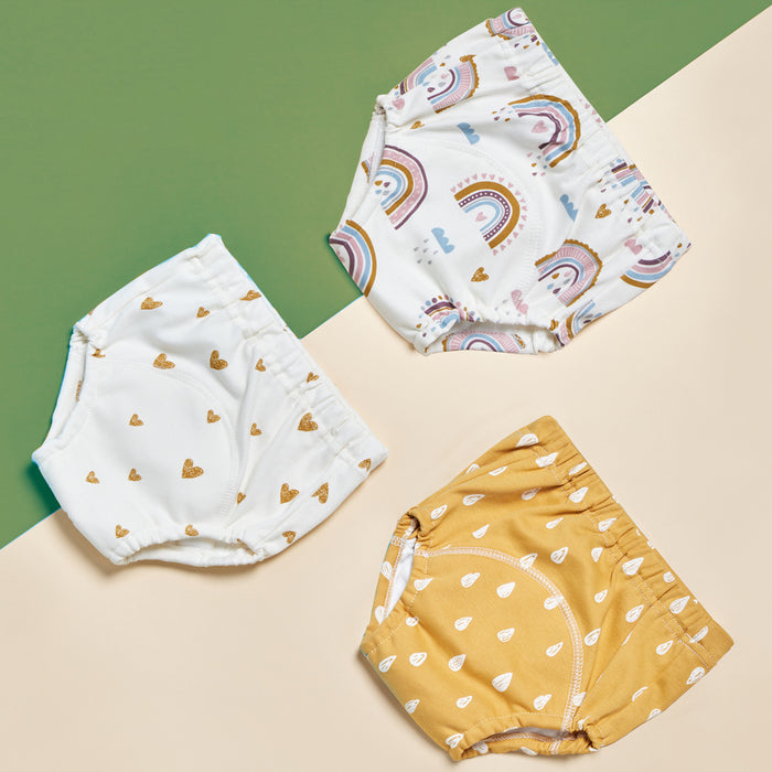 Gauze Baby Training Pants Pure Cotton Breathable 3 Pack
