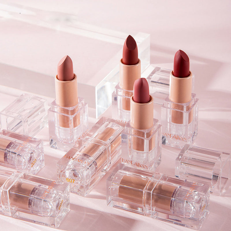 Kleiner Eiswürfel Matte 12-Farben-Lippenstift