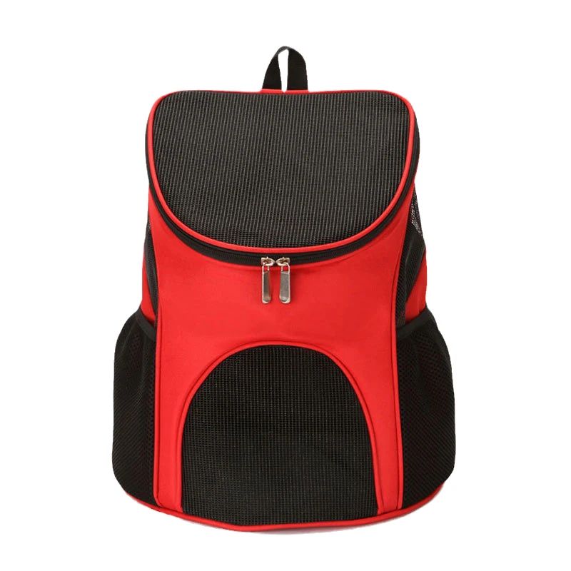Atmungsaktiver Hunde-Tragerucksack, tragbare Haustiertasche für kleine Hunde, Chihuahua, Schnauzer, Mops, Outdoor-Zubehör für Haustiere