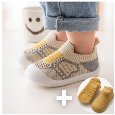 Rutschfeste Baby-Lauflernschuhe mit weicher Sohle