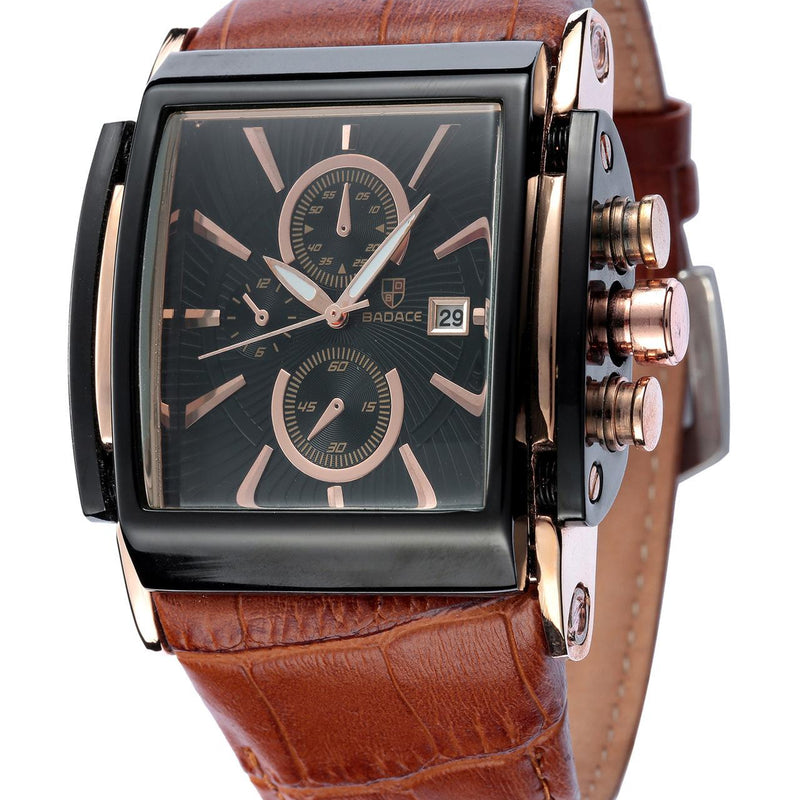 Business-Quarzuhr mit Armband für Herren