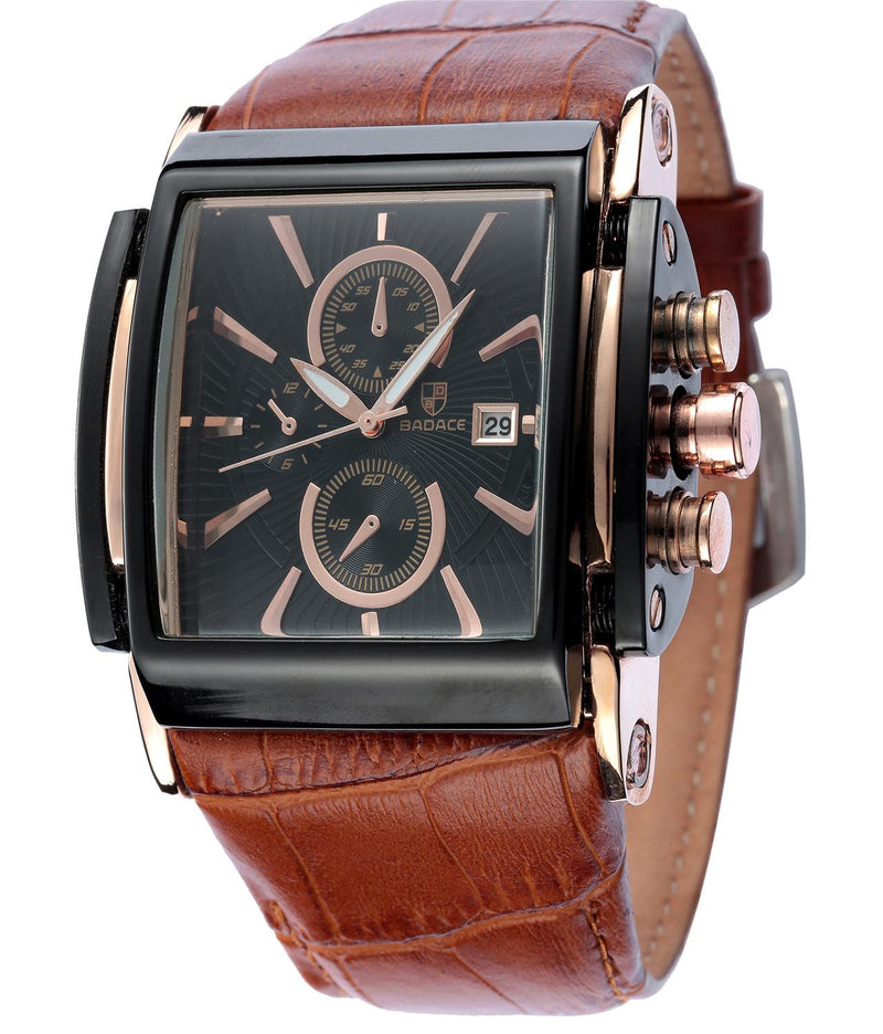 Business-Quarzuhr mit Armband für Herren