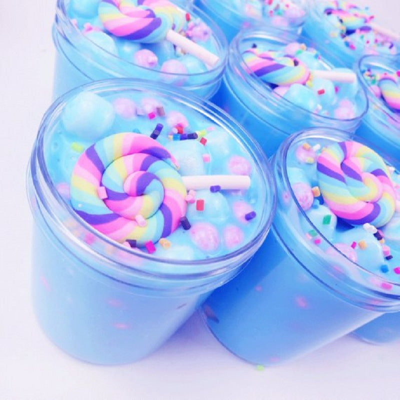 slime de chupa-chupa