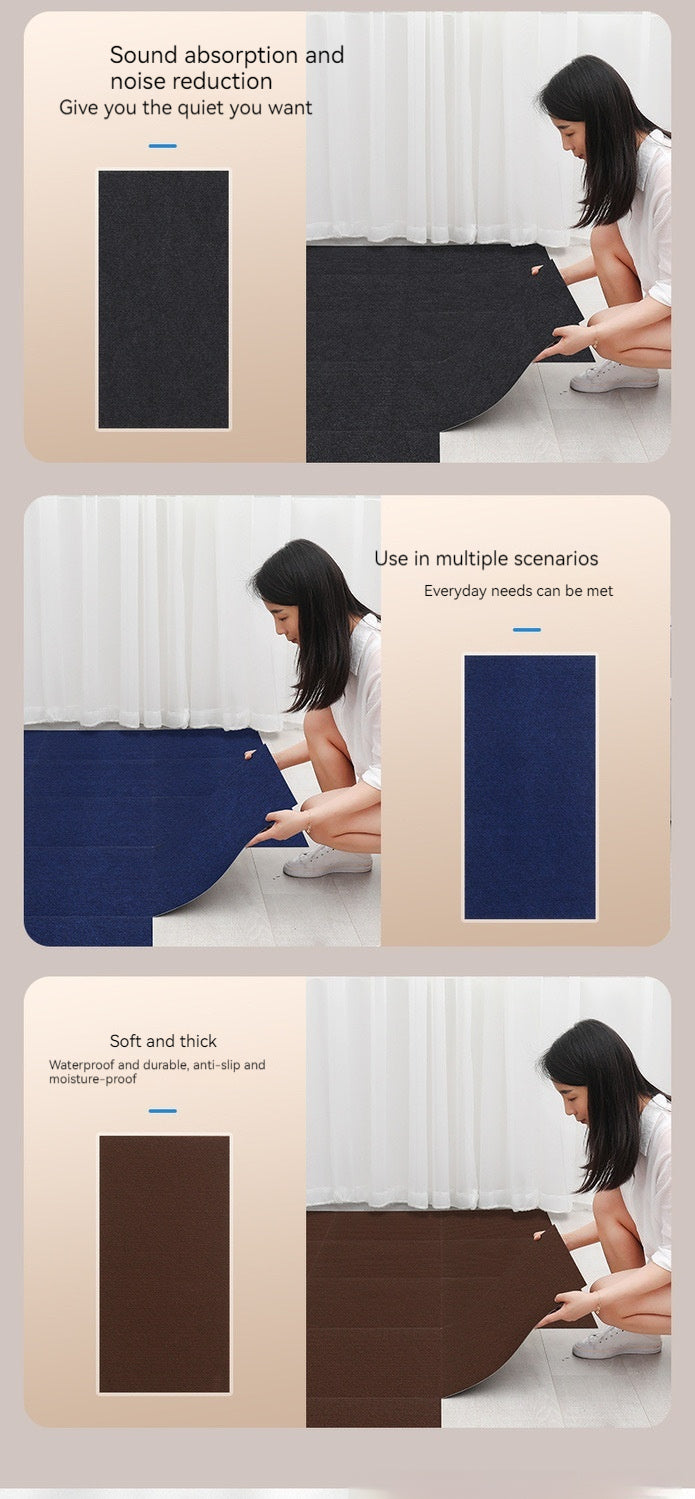 Anti-scratching Self-adhesive Wall Stickers Floor Children Crawling Mat
