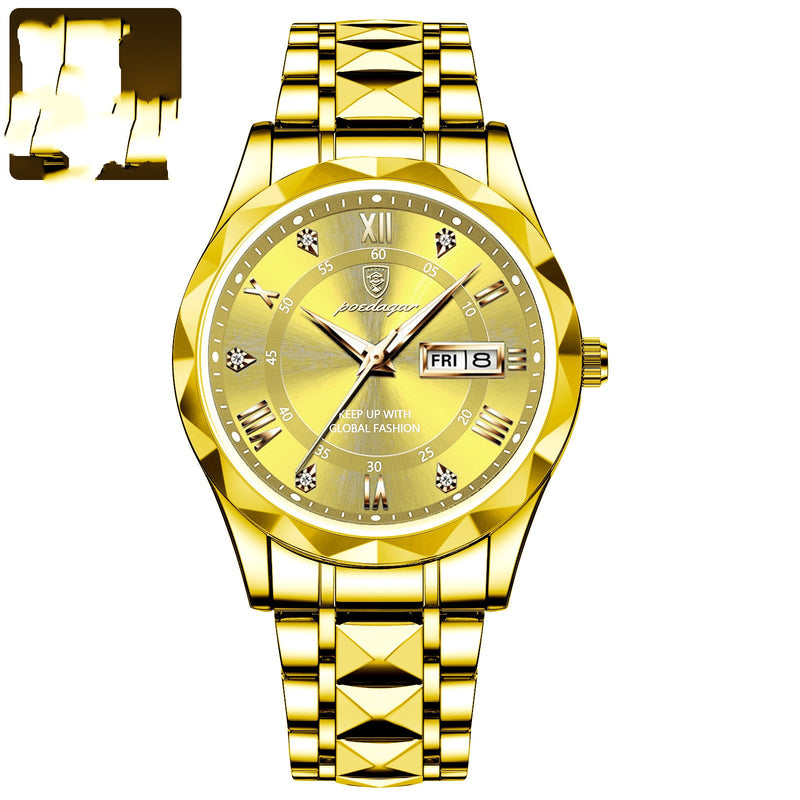 Mens Fully Automatic Waterproof Luminous Watch