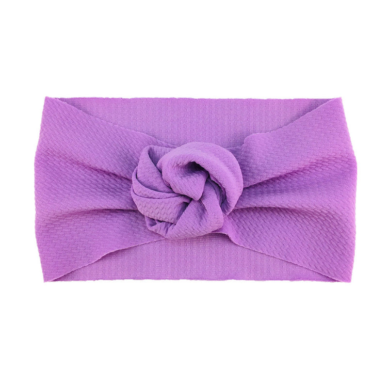 Baby Twill Bubble Rose Flower Headband Instagram-style Childrens Hair Accessory