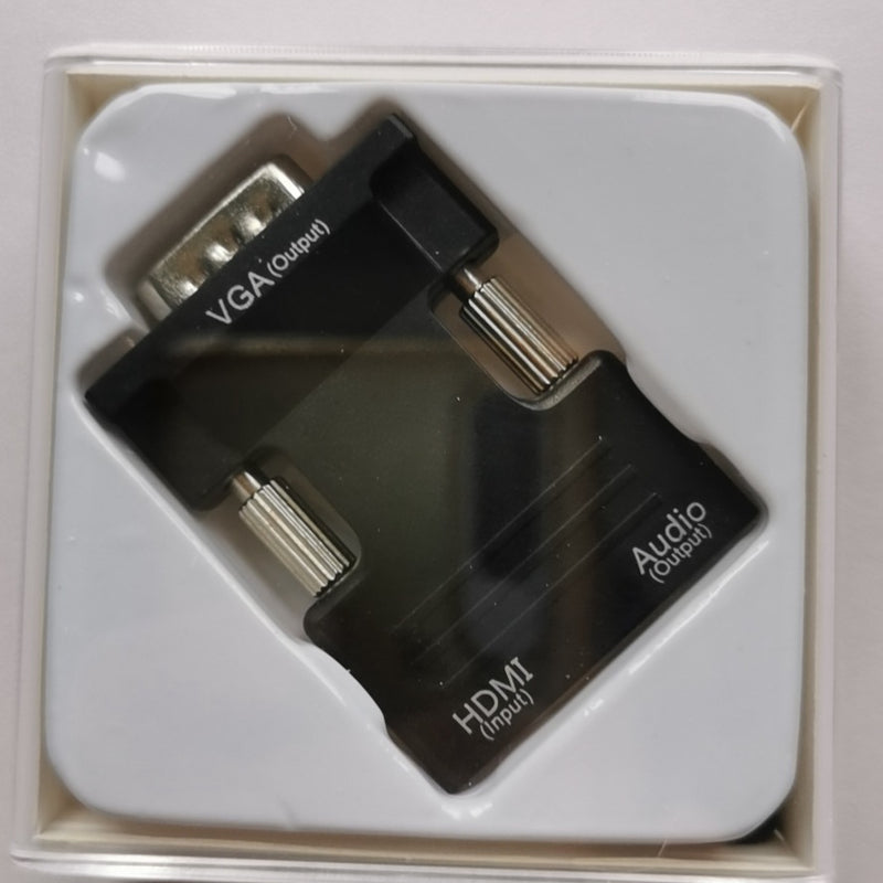 Hdmi Female To VGA Male Adapter Converter With Audio Projector HD Computer Display Set-top Box Hdmi