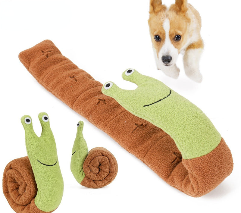 Schnüffelteppich für Hunde, Futtersuchschalen, Interaktives Welpenspielzeug, Plüsch-Kauspielzeug für Hunde, Slow Feeder Spiel für Langeweile, Pädagogisches Hundespielzeug mit Quietscher, Haustierspielzeug für große, mittelgroße und kleine Hunde