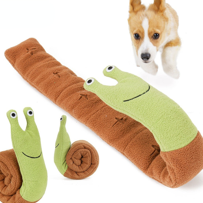 Schnüffelteppich für Hunde, Futtersuchschalen, Interaktives Welpenspielzeug, Plüsch-Kauspielzeug für Hunde, Slow Feeder Spiel für Langeweile, Pädagogisches Hundespielzeug mit Quietscher, Haustierspielzeug für große, mittelgroße und kleine Hunde