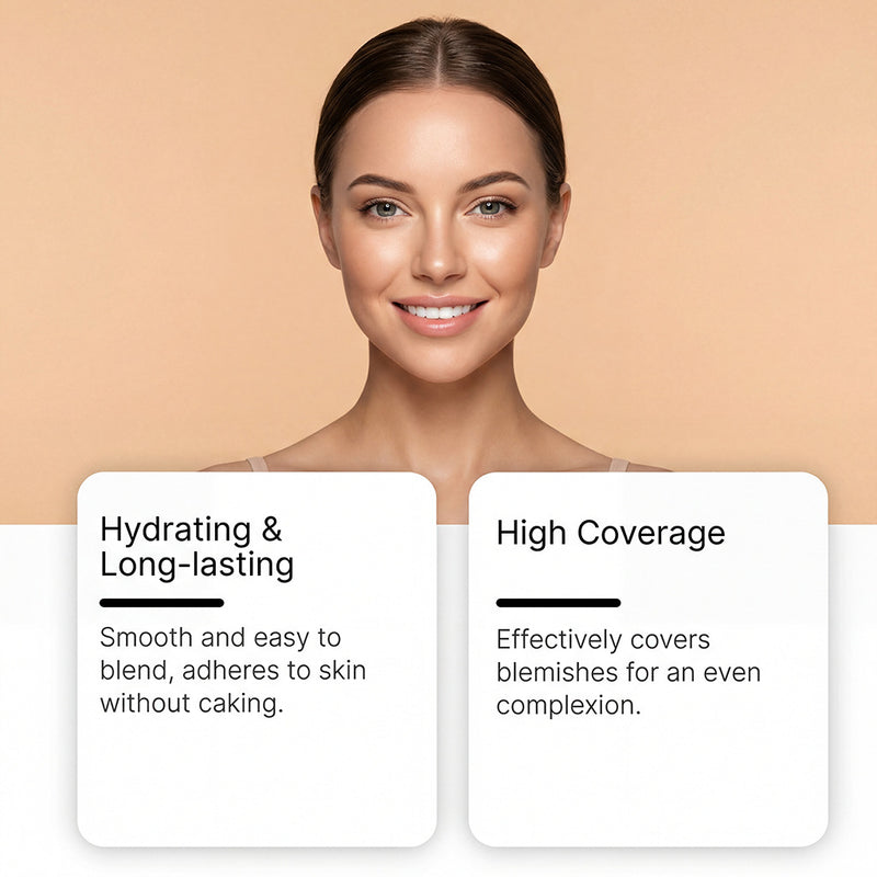 Natural Concealing Makeup Portable Foundation Stick