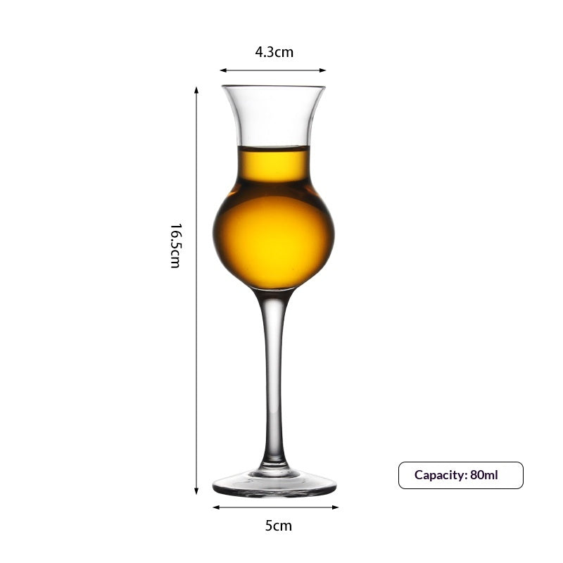 Kristallglas-ISO-Becher für direktes Trinken und zur Aromaprobe