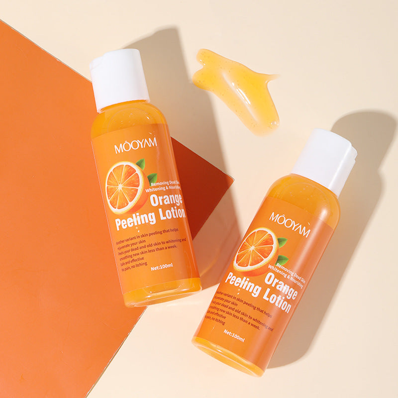 Orange Peel Peeling-Öl Körperlotion Sanftes Peeling