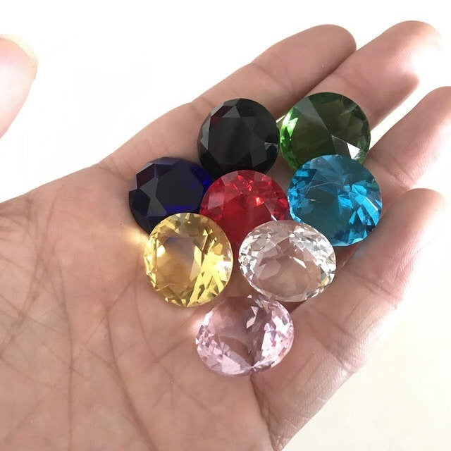 Stained Glass  Diamond Furniture Decoration Ornaments