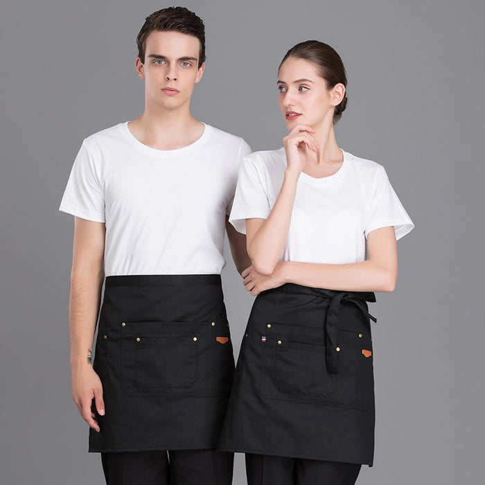 Men's and women's canvas kitchen skirt