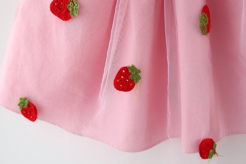 Vestido de moda coreana estilo princesa para rapariga