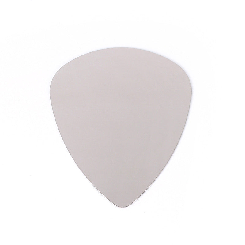 Thumb Guitar Metal Pick Electroplated Finish