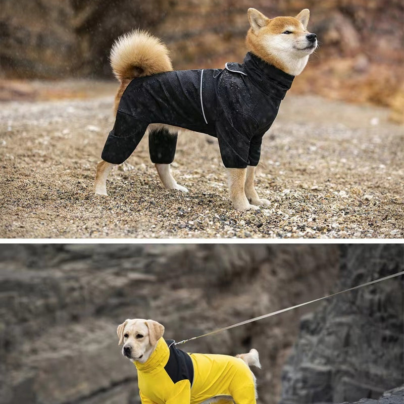 Shell Jacket Four-leg All-inclusive Dog Clothes Waterproof Windproof
