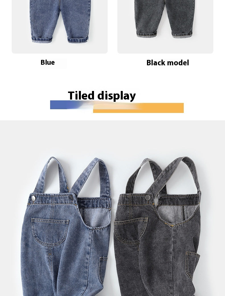 Clothes Fashionable Fashionable Baby Boys' Cute Trousers Spring Korean Style