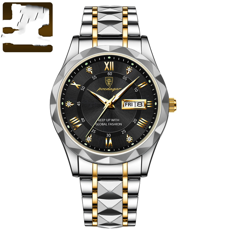 Mens Fully Automatic Waterproof Luminous Watch