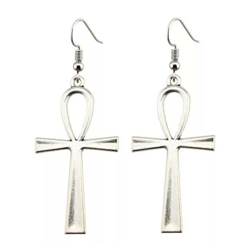 Ankh Cross Vintage Egyptian Symbol Exaggerated Simplicity