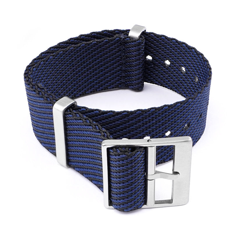 Uhrenarmband aus gewebtem Nylon-Canvas