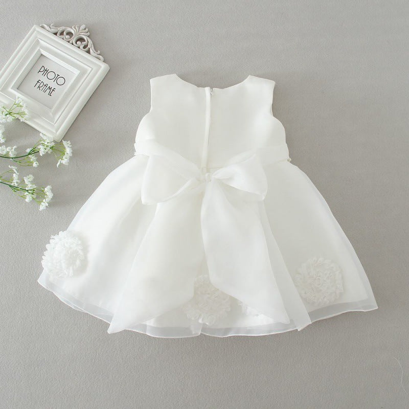 Girl's Sweet And Casual Versatile Fluffy Skirt