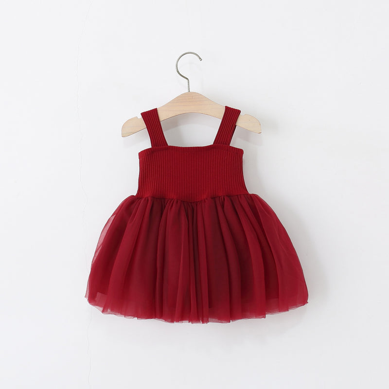 Vestido de Verão Sem Mangas para Menina - Moda Infantil
