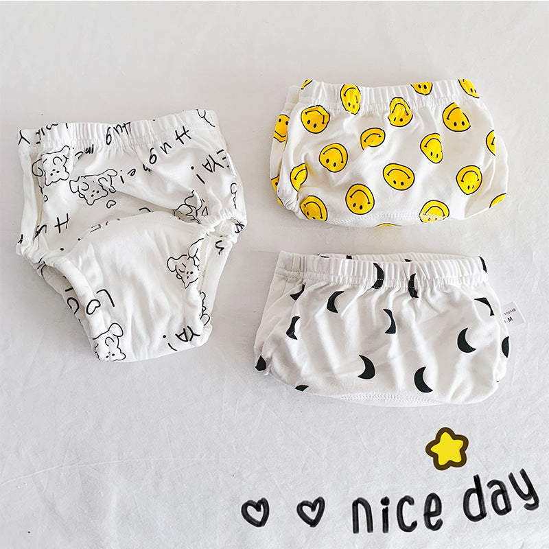 Baby's 6-layer Gauze Breathable Diaper Training Pants