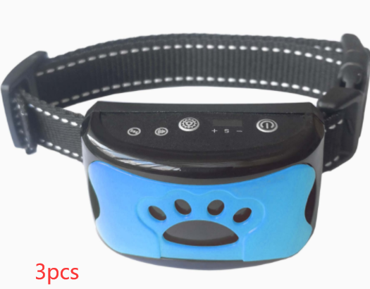 Hundetraining Halsband Wasserdicht Elektrisch Haustier Fernbedienung Wiederaufladbarer Hunde Trainer Bell Stopp Gerät Mit Schock Vibration Ton