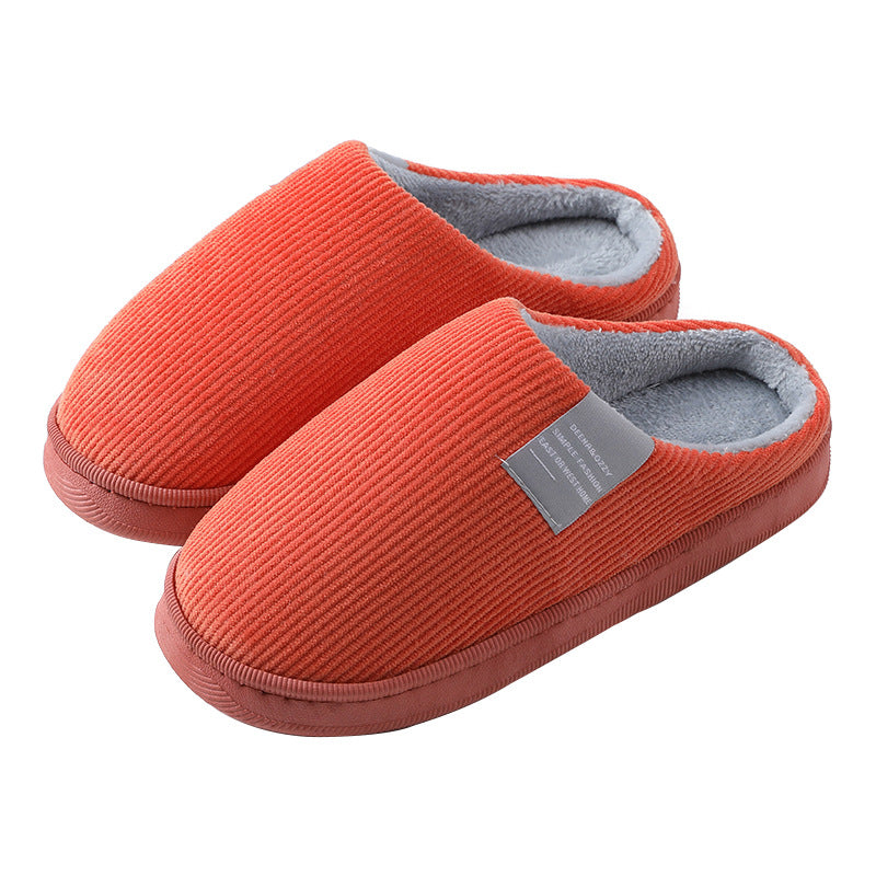 Non Slip Soft Soled Thickened Warm Home Cotton Slippers
