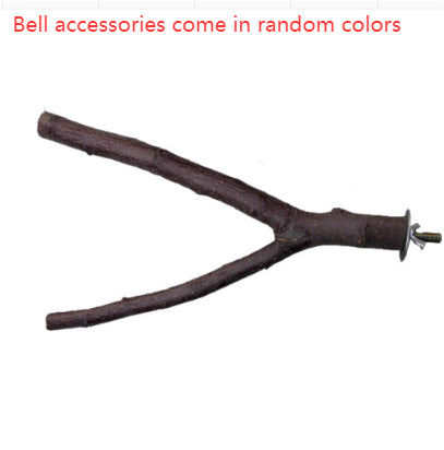 Bird Standing Frame Rattan Ring Chewing Toy Bird Cage