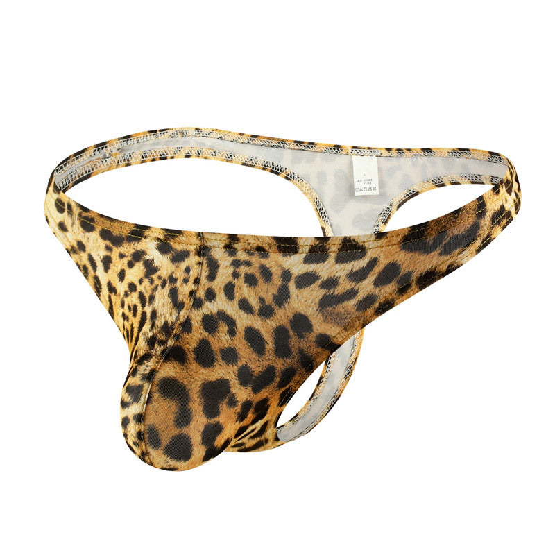 Herrenunterwäsche mit niedrigem Bund, Nylon, Boys-Schnitt, große U-förmige Auswölbung, sexy Herrenslip