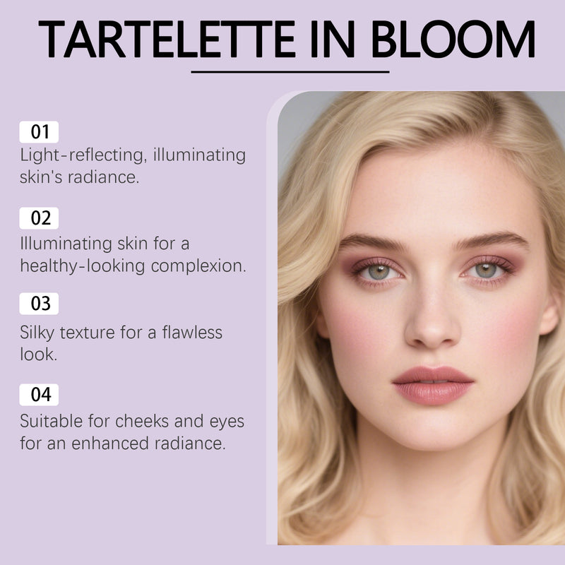 Tragbare Alltags-Make-up-Palette für Augen und Wangen mit natürlichen Inhaltsstoffen