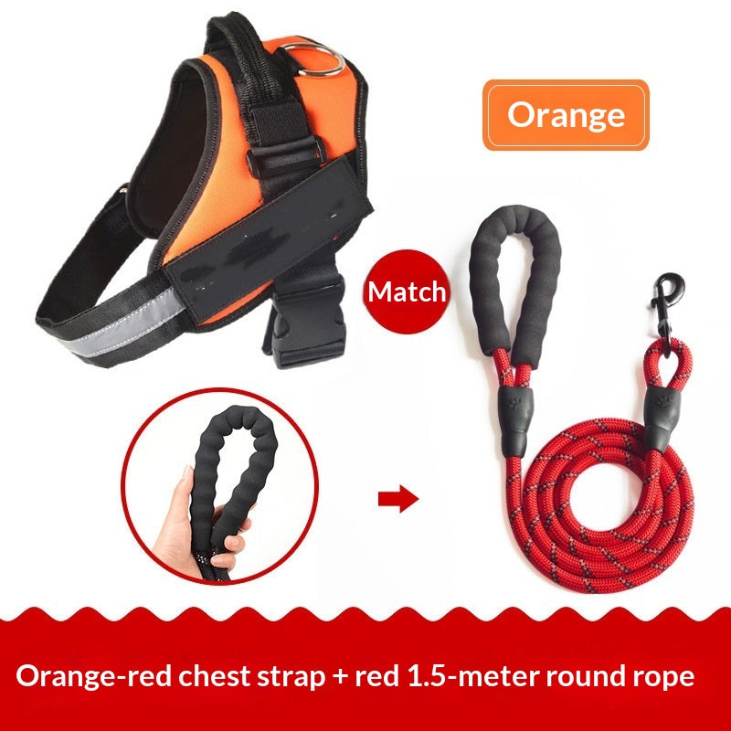 Pet Leash Vest-style Dog Harness