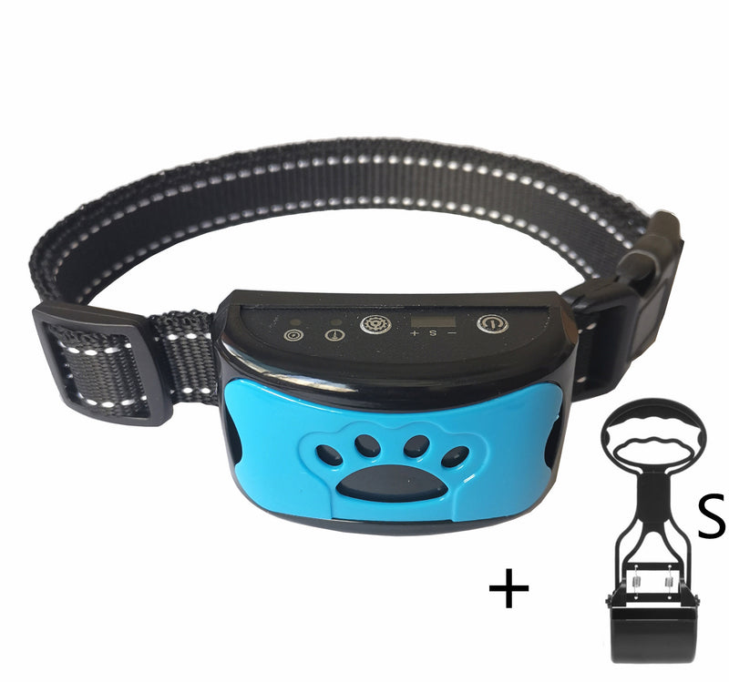 Hundetraining Halsband Wasserdicht Elektrisch Haustier Fernbedienung Wiederaufladbarer Hunde Trainer Bell Stopp Gerät Mit Schock Vibration Ton
