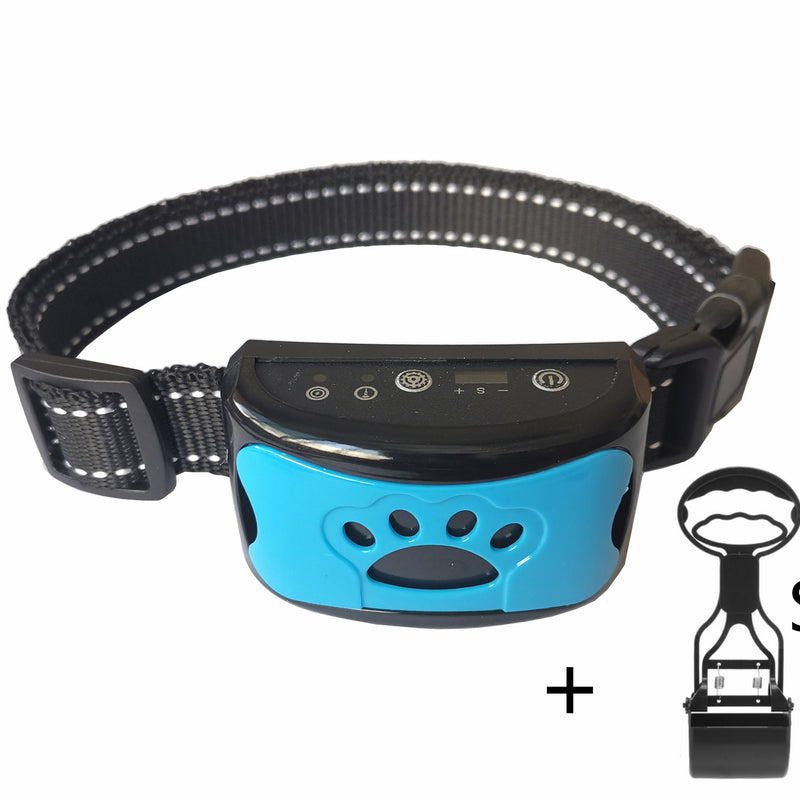Hundetraining Halsband Wasserdicht Elektrisch Haustier Fernbedienung Wiederaufladbarer Hunde Trainer Bell Stopp Gerät Mit Schock Vibration Ton
