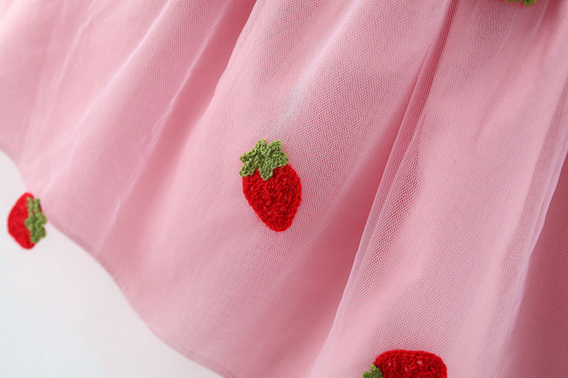 Vestido de moda coreana estilo princesa para rapariga