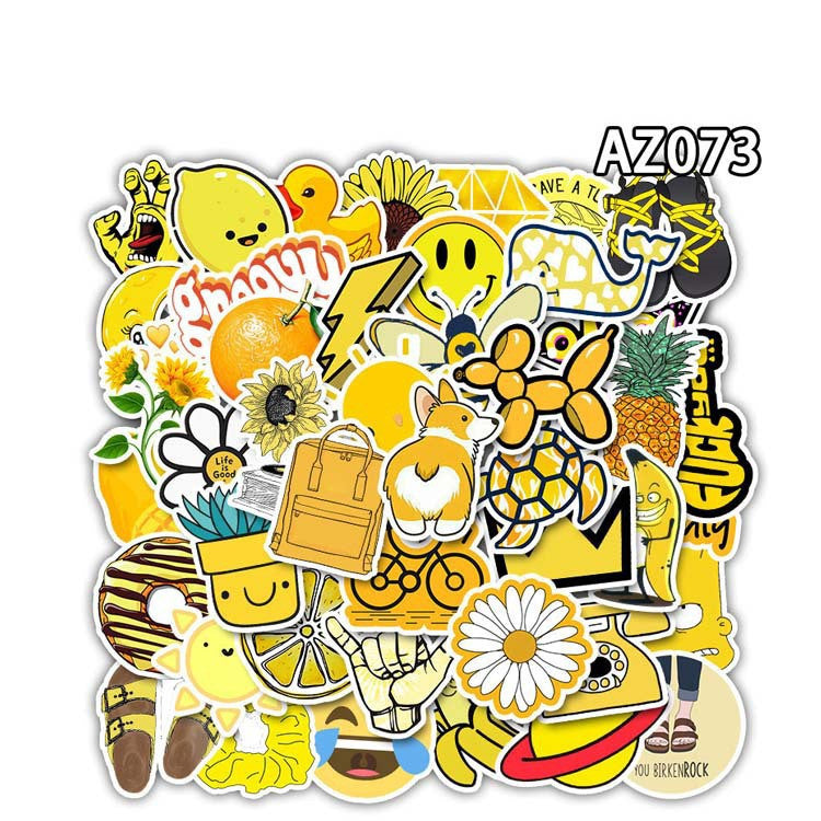 New Suitcase Stickers Waterproof Graffiti Guitar Stickers