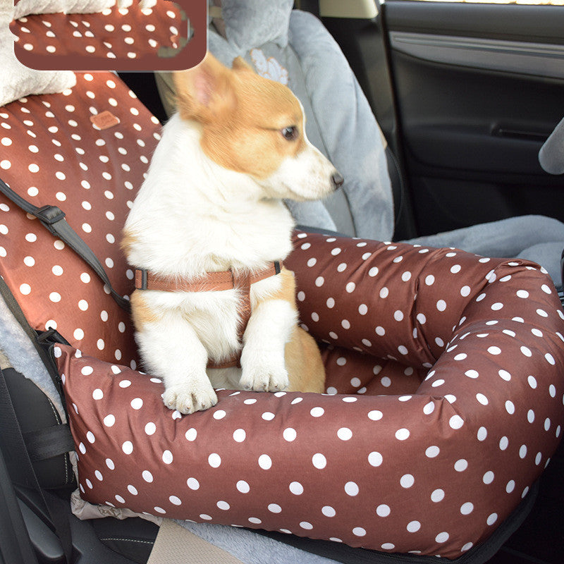 Auto-Hundebox Haustier-Reiseautositz Kleiner und mittelgroßer Hundezwinger Kissen Haustierbedarf