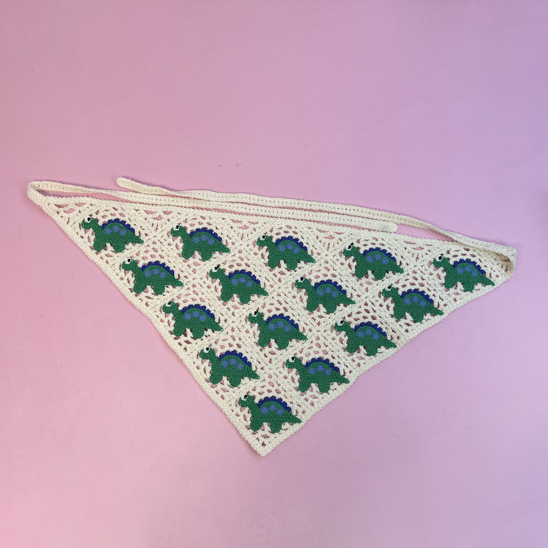 All-matching Triangular Binder Knitted Hair Band