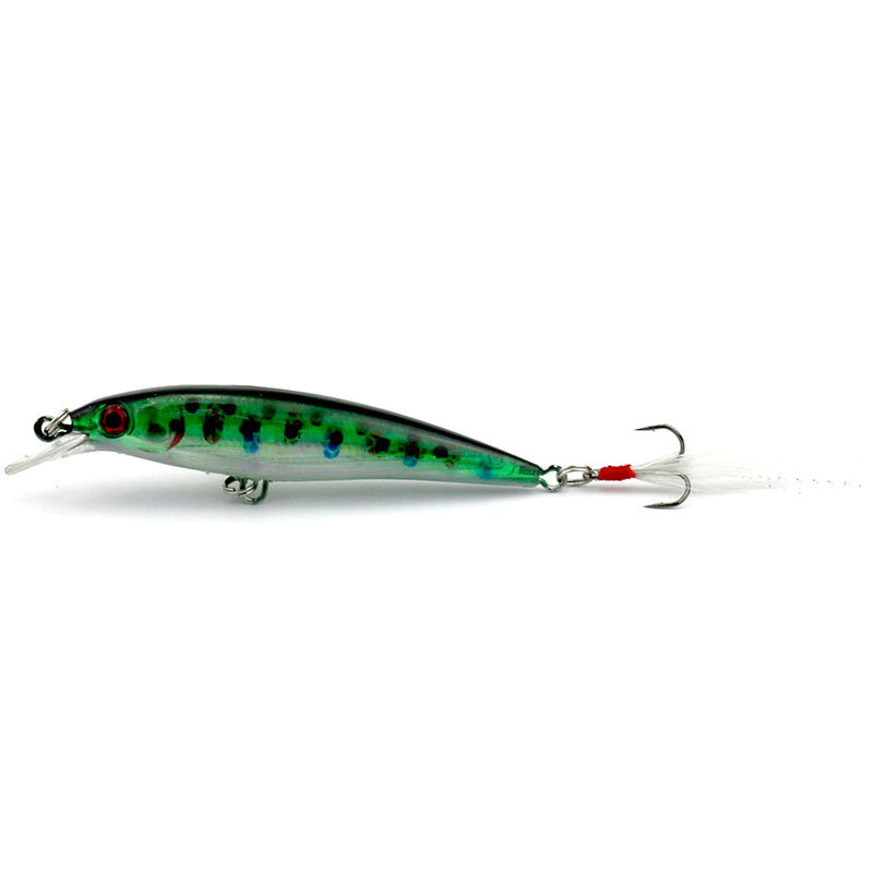 Equipamento de pesca isca Minoruya submersa 8 g com anilha isca de mar