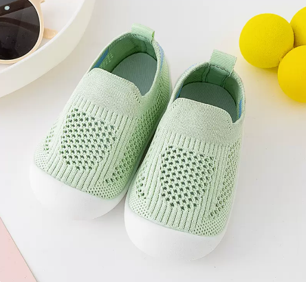 Sapatos de Caminhada com Sola Macia e Antiderrapante para Bebé (Primavera/Outono)