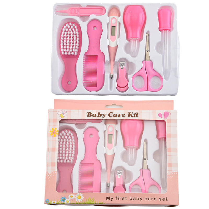 Conjunto Portátil de Higiene para Bebé e Kit de Beleza para Criança
